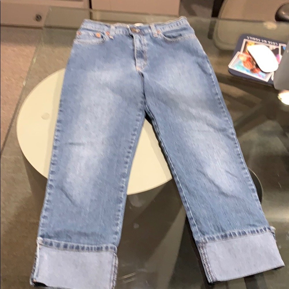 Cropped jeans